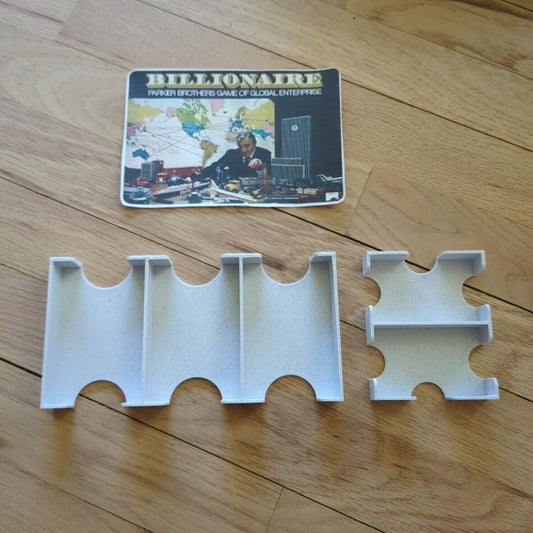 Parker Brothers Billionare Board Game - Replacement Trays