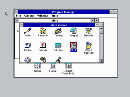 Windows 3.x Retro Pixel Clock – A Microsoft Windows Icon Brought to Life!